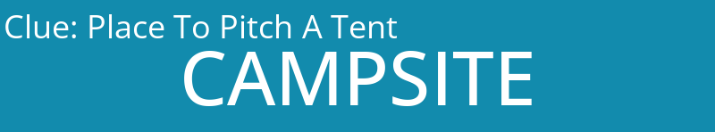 Place To Pitch A Tent 