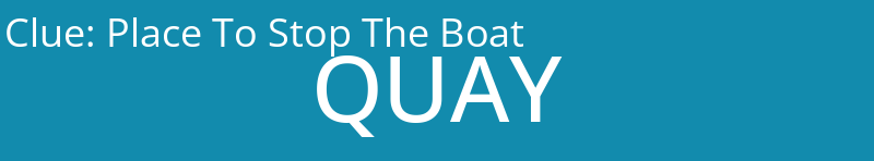 Place To Stop The Boat