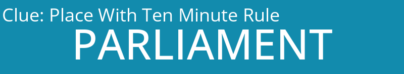 Place With Ten Minute Rule