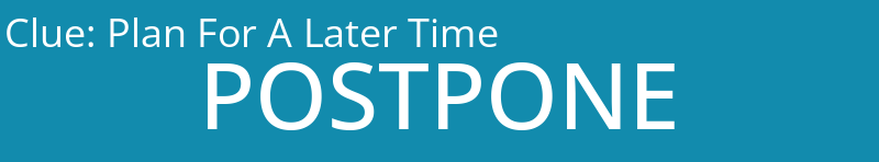 Plan For A Later Time