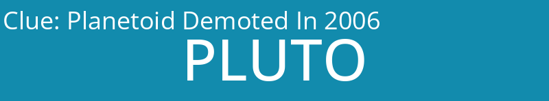 Planetoid Demoted In 2006