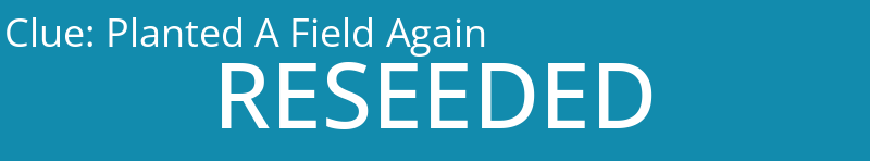 Planted A Field Again