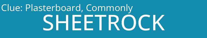 Plasterboard, Commonly