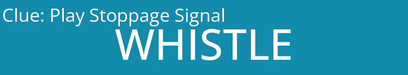 Play Stoppage Signal
