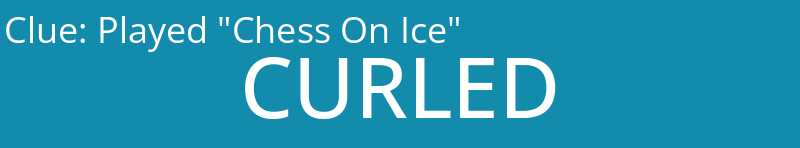 Played "Chess On Ice"