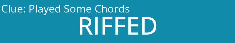 Played Some Chords