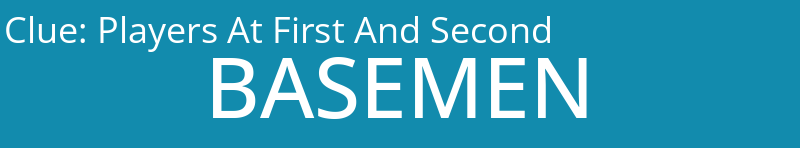 Players At First And Second