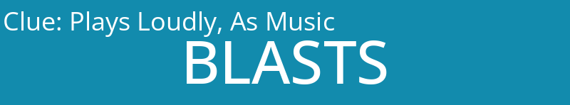 Plays Loudly, As Music