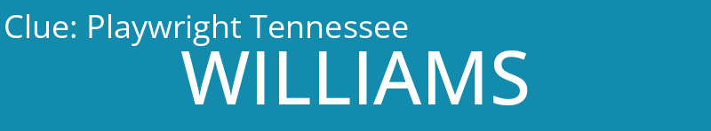 Playwright Tennessee