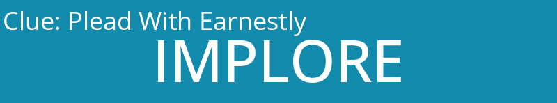 Plead With Earnestly