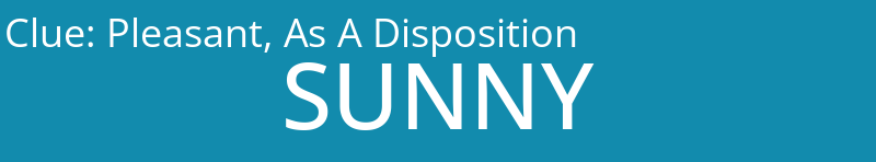 Pleasant, As A Disposition