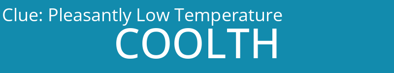Pleasantly Low Temperature
