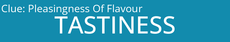 Pleasingness Of Flavour