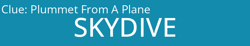 Plummet From A Plane