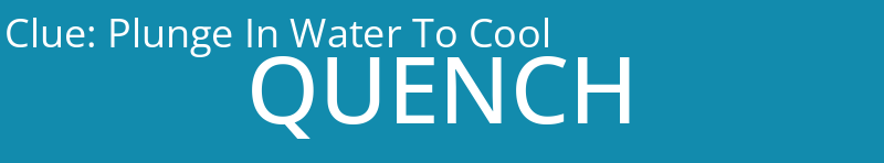 Plunge In Water To Cool