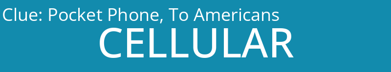 Pocket Phone, To Americans