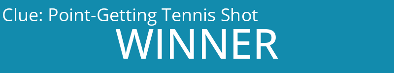 Point-Getting Tennis Shot