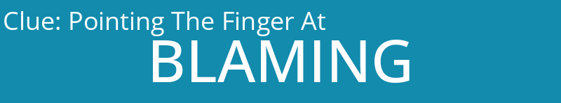 Pointing The Finger At