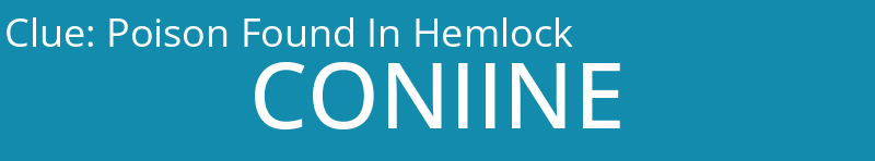 Poison Found In Hemlock