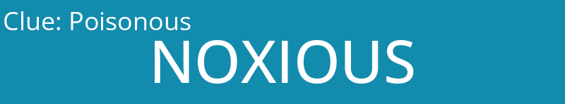 Poisonous