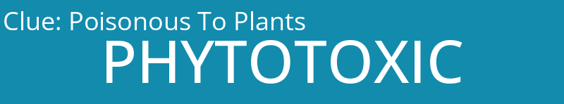 Poisonous To Plants