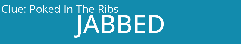 Poked In The Ribs