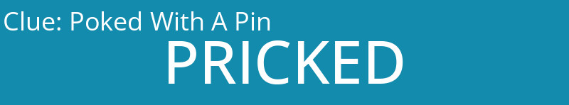 Poked With A Pin