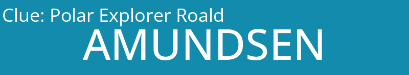 Polar Explorer Roald