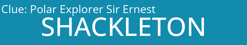 Polar Explorer Sir Ernest