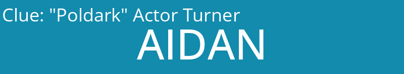 "Poldark" Actor Turner