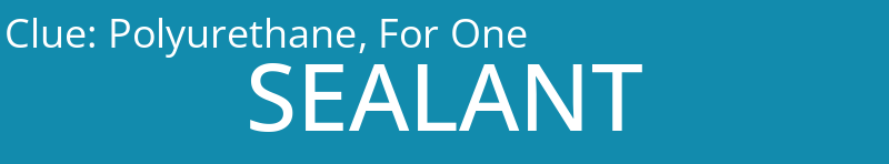 Polyurethane, For One