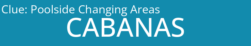 Poolside Changing Areas