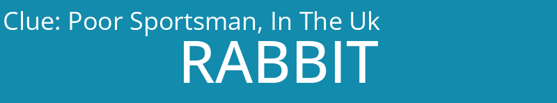 Poor Sportsman, In The Uk