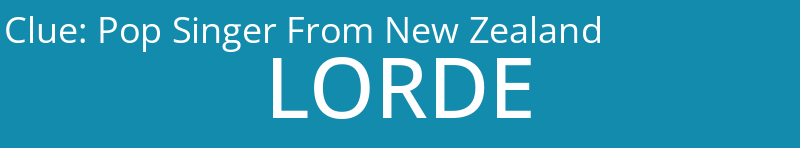 Pop Singer From New Zealand