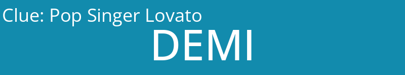 Pop Singer Lovato