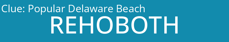 Popular Delaware Beach