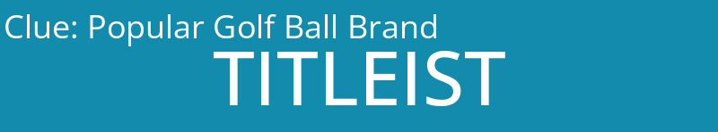 Popular Golf Ball Brand