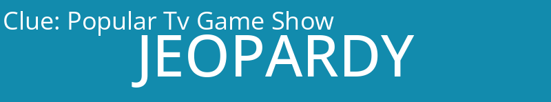 Popular Tv Game Show