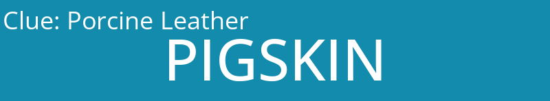 Porcine Leather