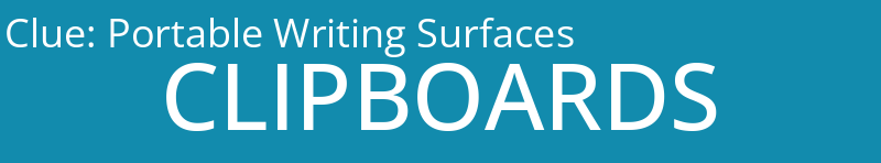 Portable Writing Surfaces