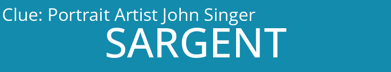 Portrait Artist John Singer