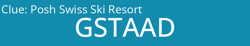 Posh Swiss Ski Resort