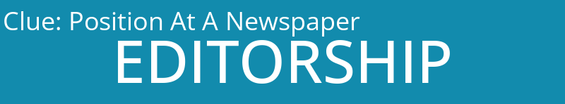 Position At A Newspaper