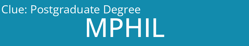 Postgraduate Degree