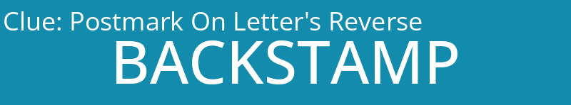 Postmark On Letter's Reverse
