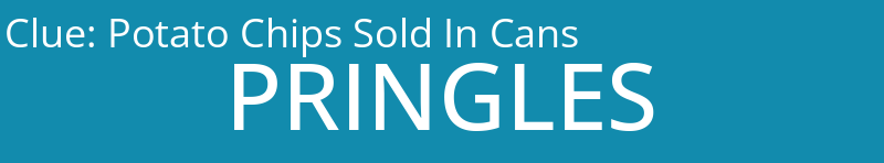 Potato Chips Sold In Cans