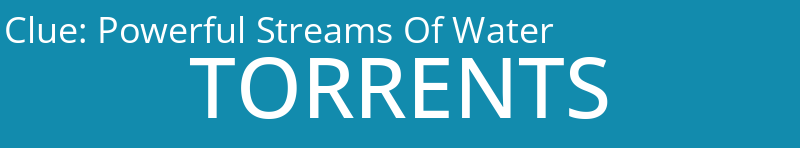 Powerful Streams Of Water