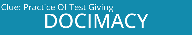 Practice Of Test Giving