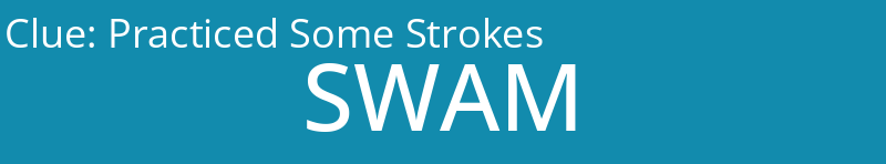 Practiced Some Strokes