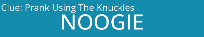 Prank Using The Knuckles 